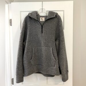 Champion + Todd Snyder Gray Sherpa Hoodie- XL
